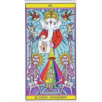 Tarot De El Dios De Los Tres kortos Fournier